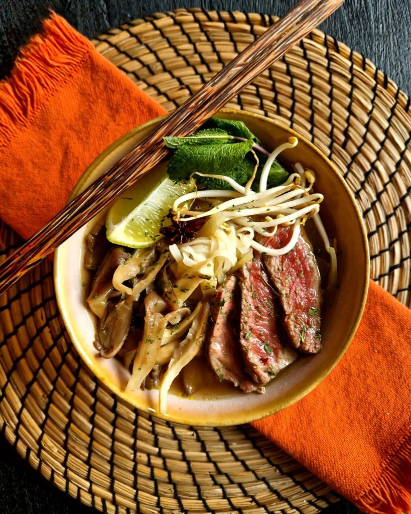 Vietnamese beef pho