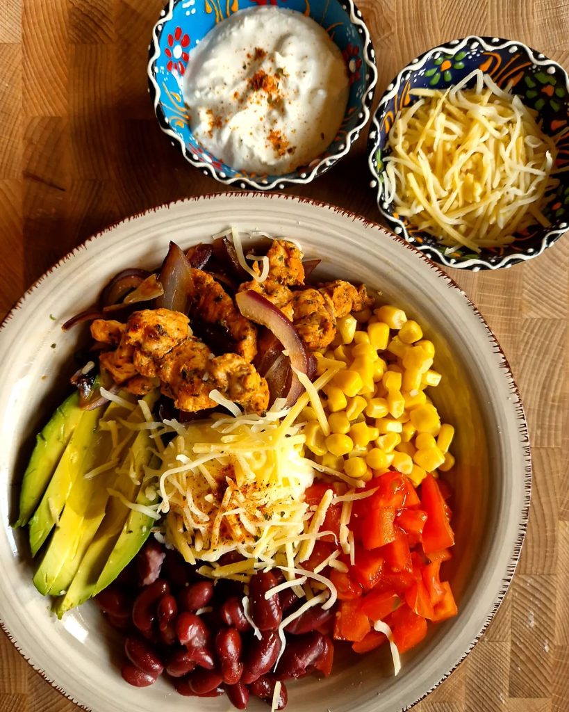 Chicken burrito bowl