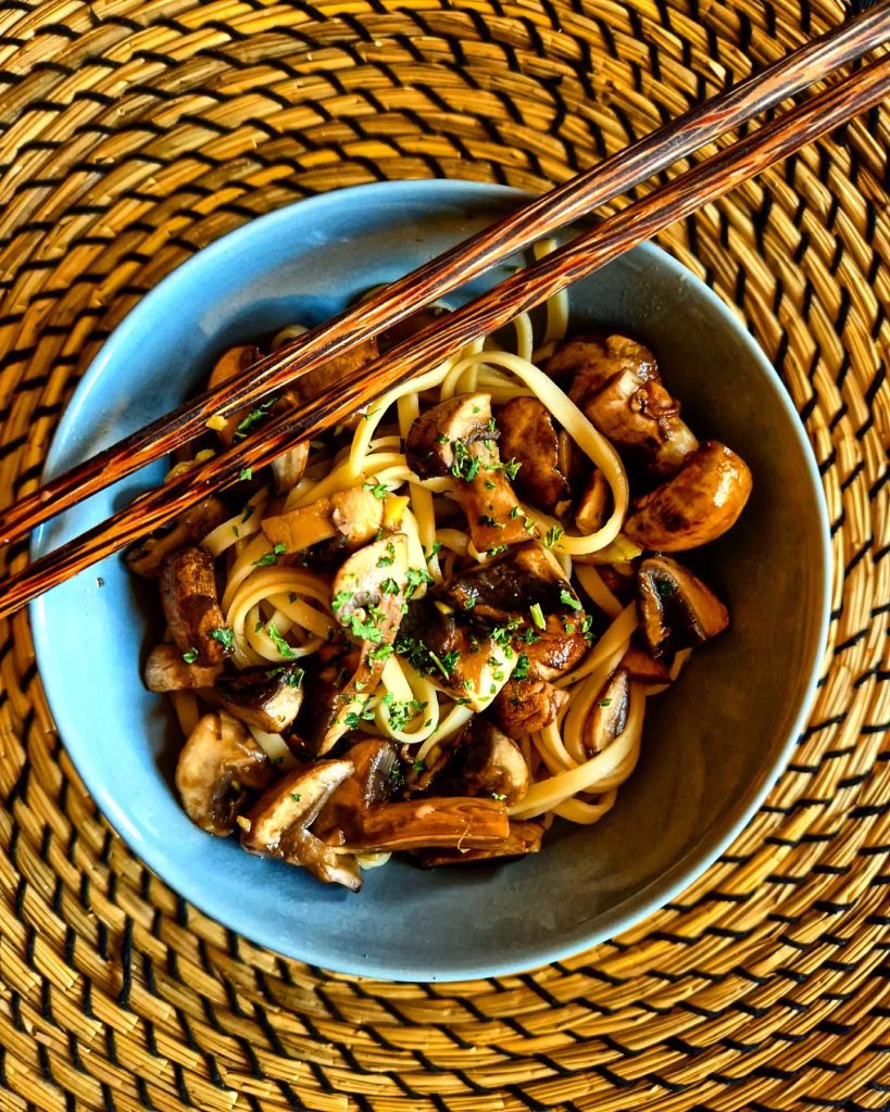 Japanse gember noedels