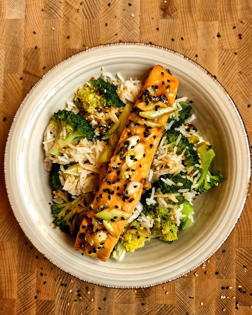 Zalm op Oosterse wijze