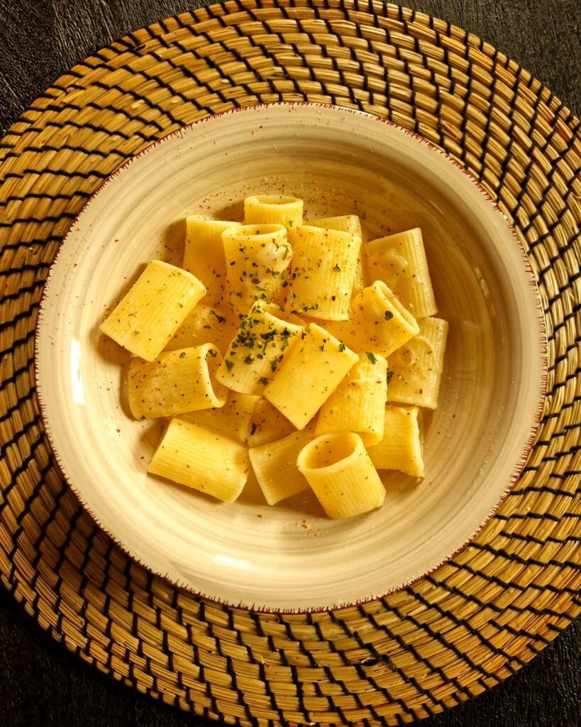 Cacio e pepe uit Rome
