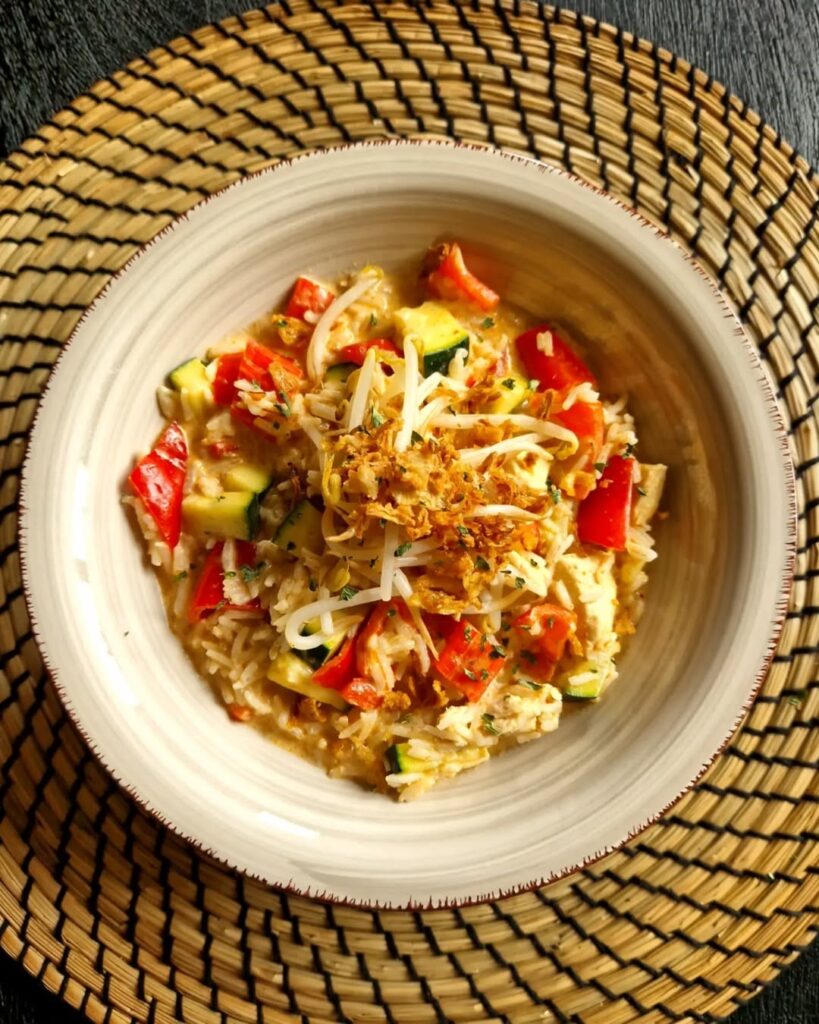 Romige kip curry met kookroom