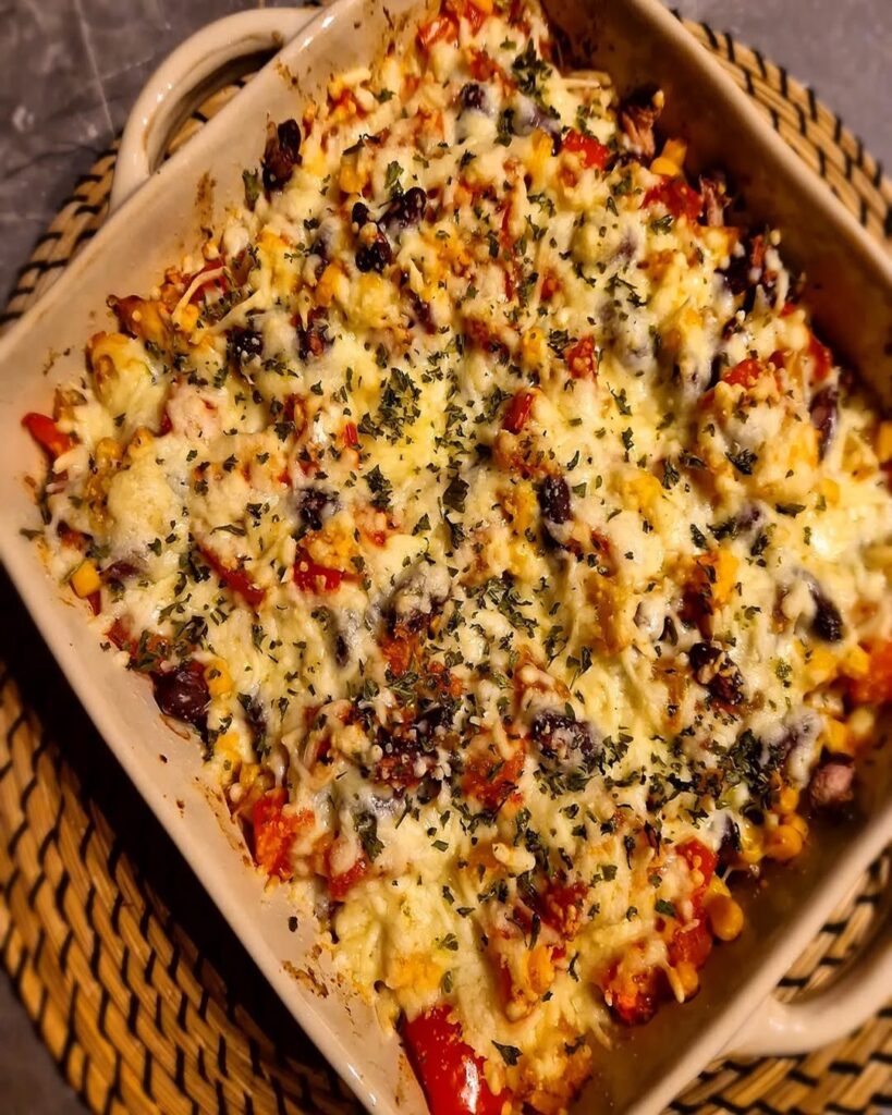 Mexicaanse ovenschotel met kipfilet