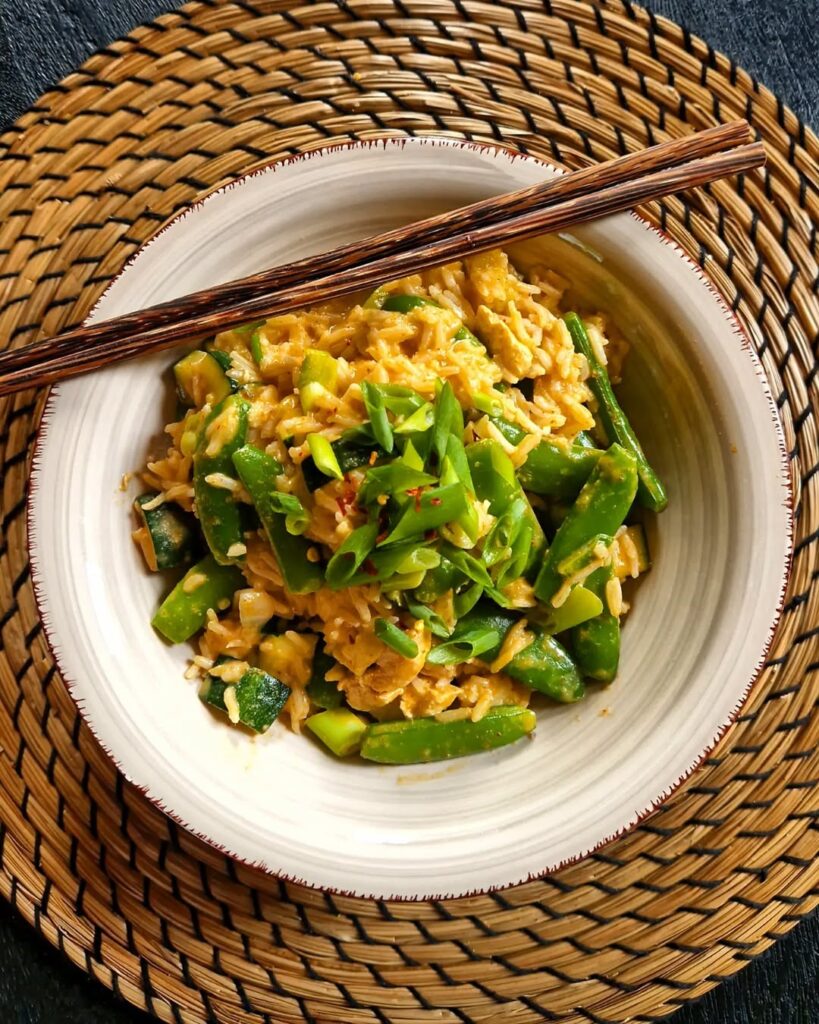 Thaise rode curry met kip