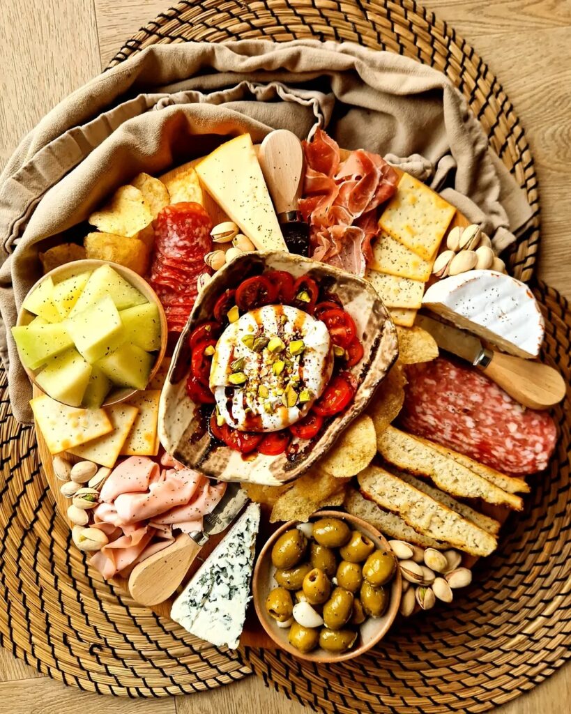 Italiaanse borrelplank