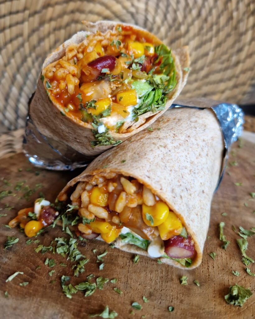 Makkelijke Mexicaanse vega burrito’s